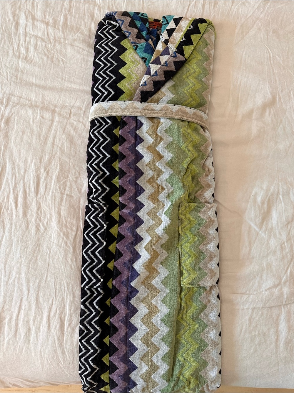 Missoni Home Giacomo Robe - Size M - Picture 2 of 5